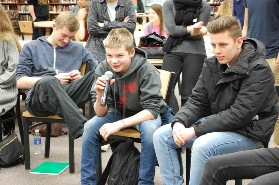 German exchange students bring a message to OHS