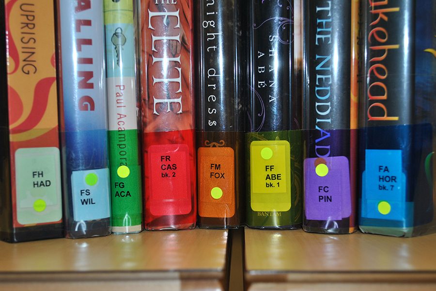Book tags are now color-coded by genre.