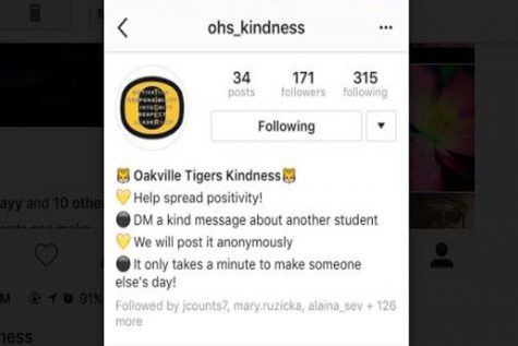 Anonymous OHS instagram account spreads kindness