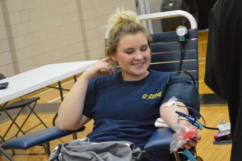 Blood Drive drives students to donate