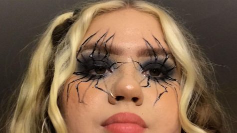“I did this look on Halloween (10/31/19) and including my base makeup, it took 2 hours to complete,” said Neely. 