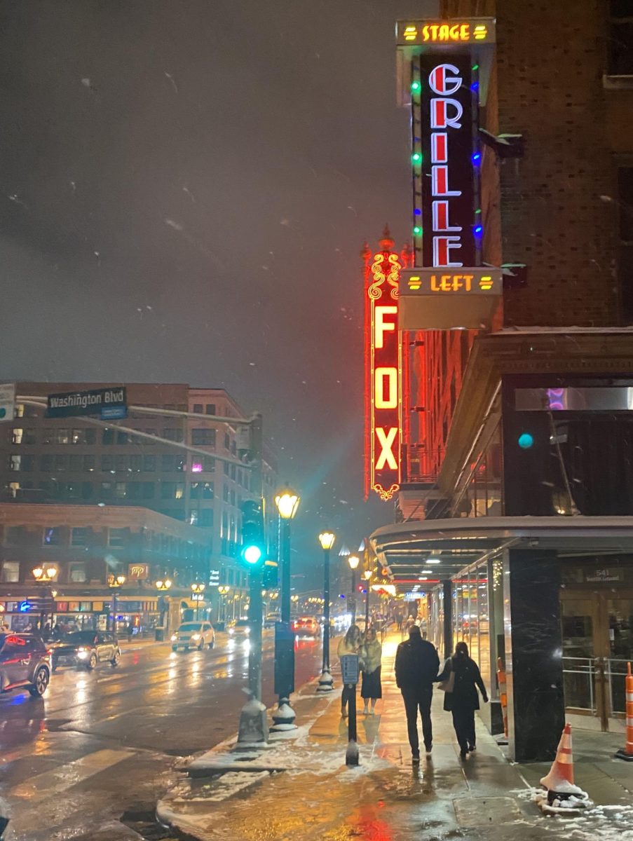 The Fabulous Fox Theatre located on Grand Blvd in Saint Louis shows weekly performances including plays and musicals 