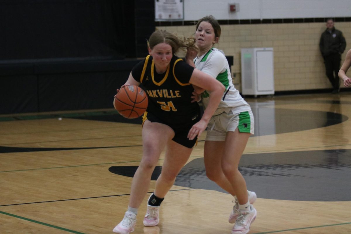OHS girls varsity basketball plays against Mehlville at Mehlville High School on Dec. 11.